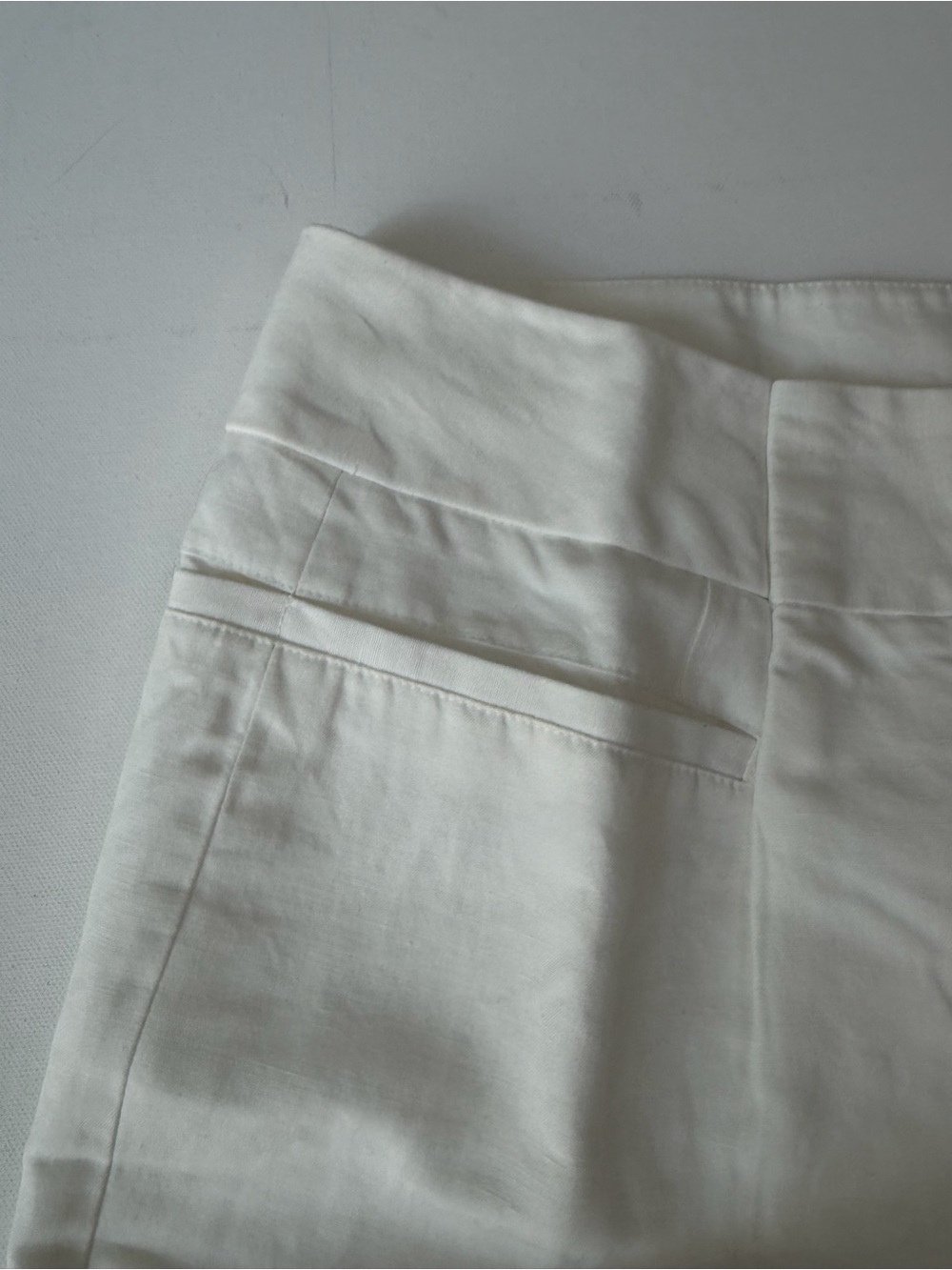Episode White Straight Leg Dress Pants Women’s Size 12 Minimalist Trousers - Picture 5 of 8